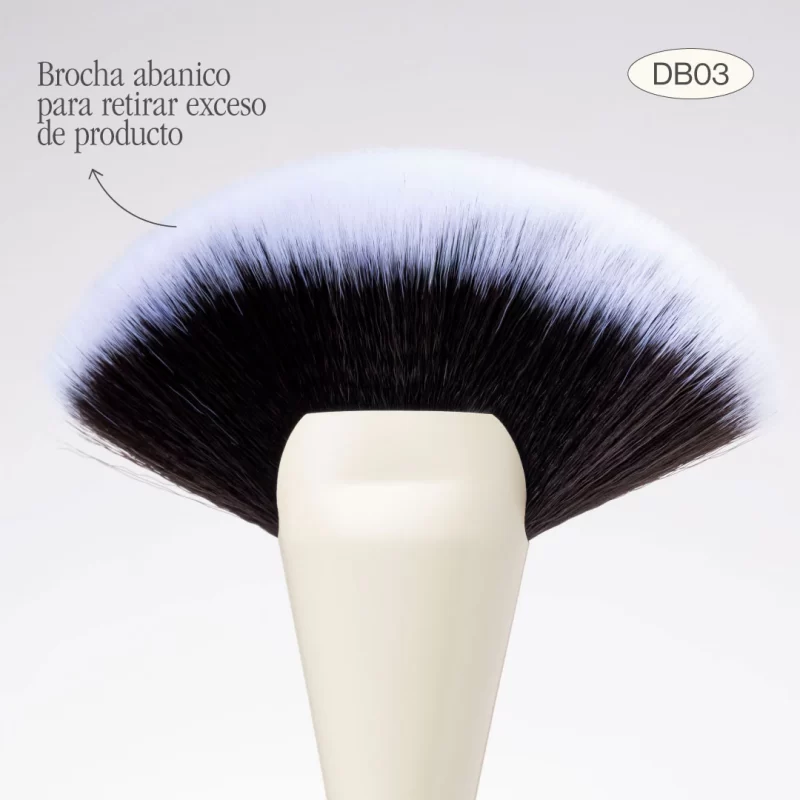 BROCHA DUO CONTORNO Y ABANICO - Imagen 2