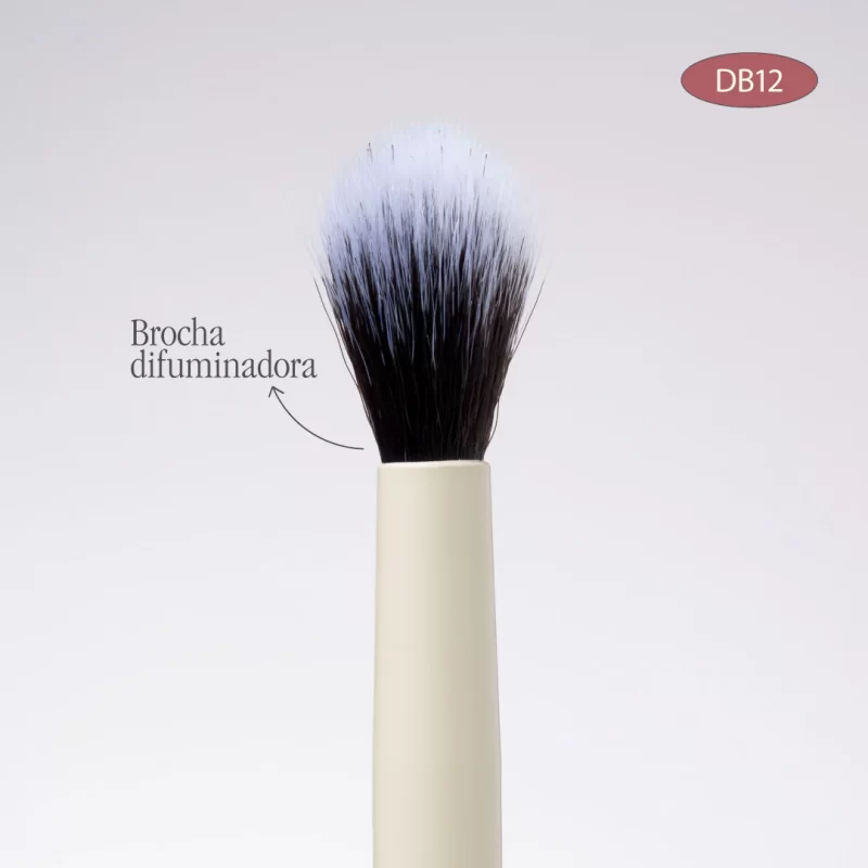 BROCHA DUO PLANA CREMA Y DIFUMINADORA - Imagen 3