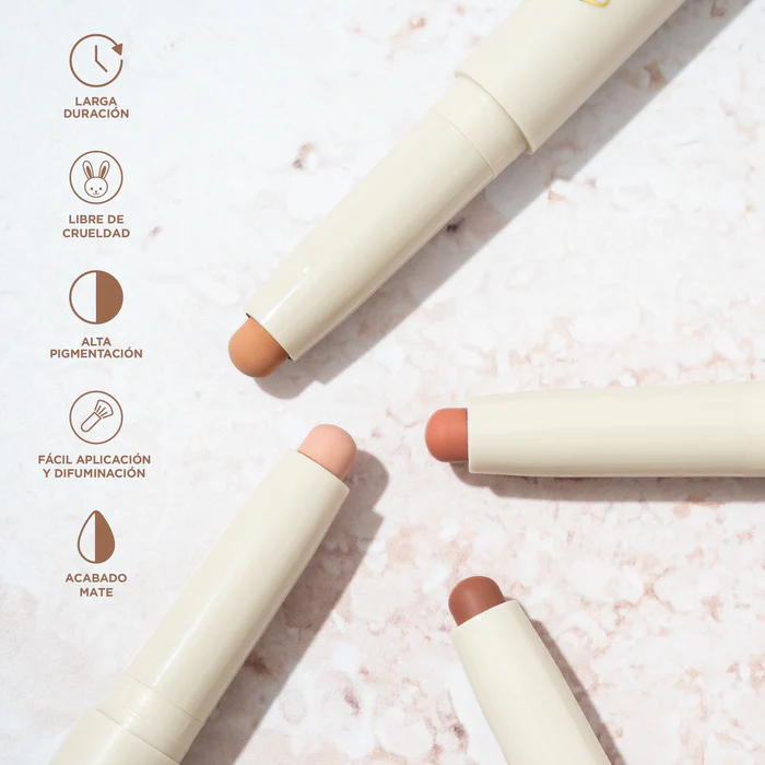 SOMBRAS CREMOSAS MATE EN BARRA - Imagen 4