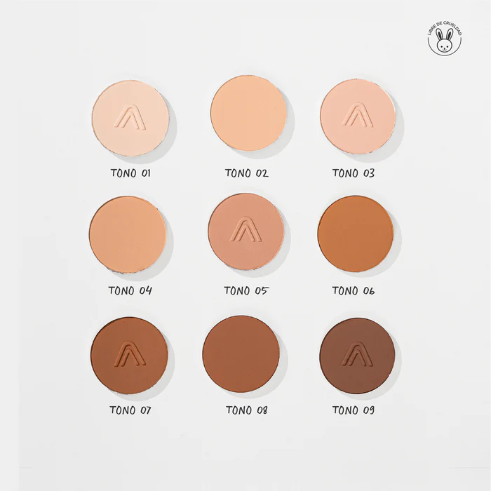 PALETA DE POLVOS COMPACTOS NATURAL TOUCH - Imagen 3