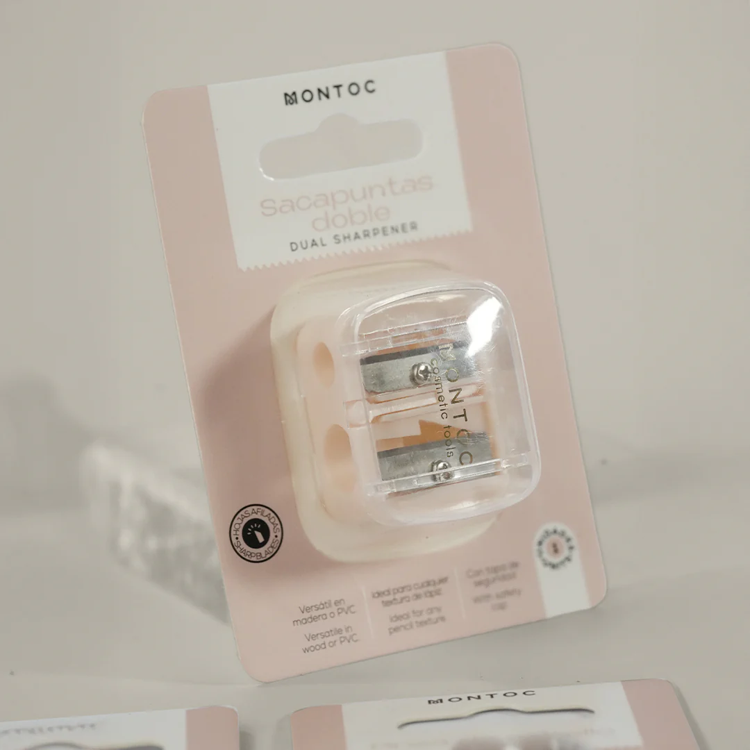 Sacapuntas con sistema de doble hoja Montoc
