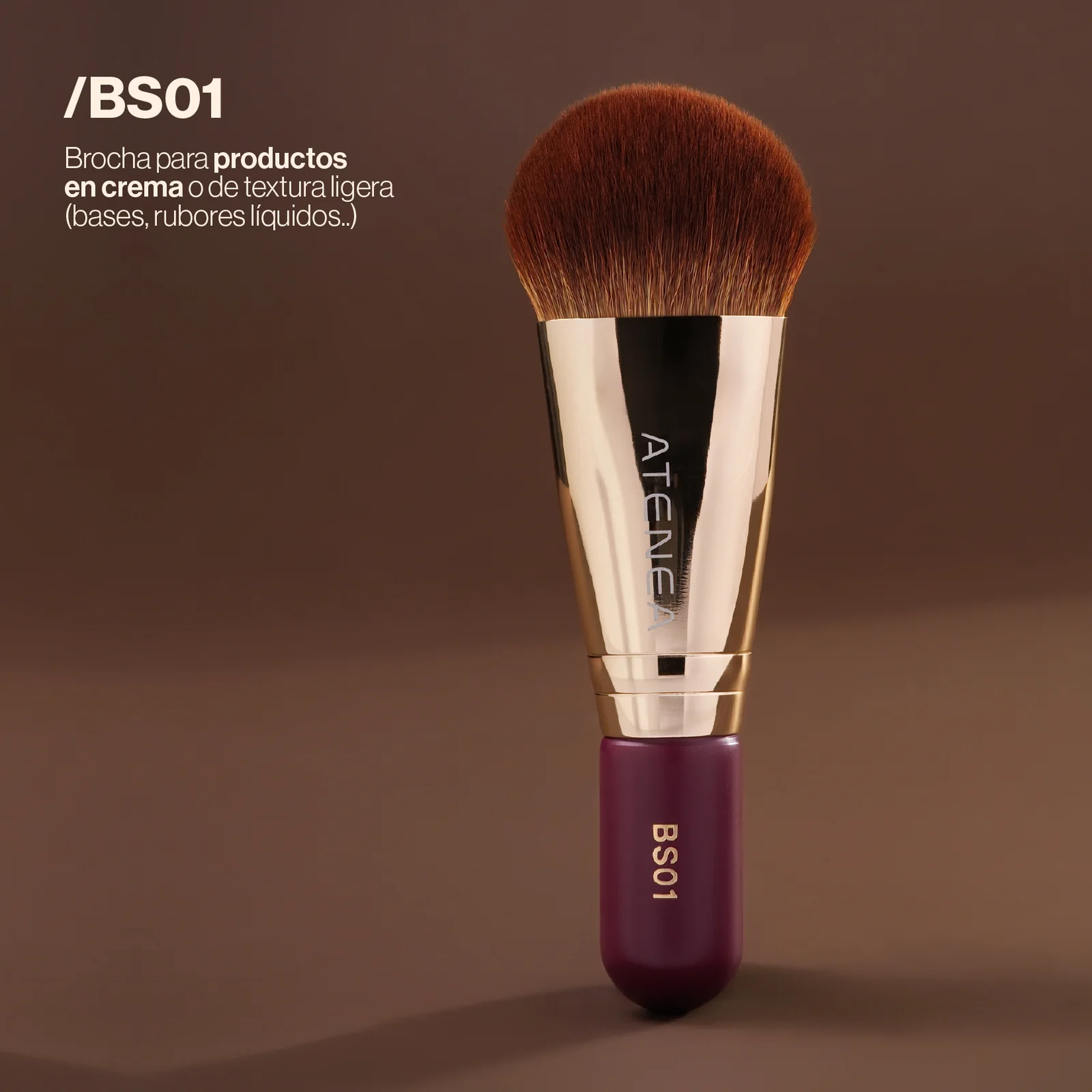 Brocha Para Productos en Crema Sublime Atenea BS01