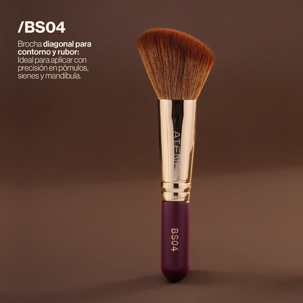 Brocha Para Contorno y Rubor Sublime Atenea BS04